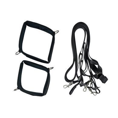 Розтяжка на ліжко Punishment - 5-Piece Bed Restraint Kit - Black SX2229 фото