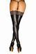 Панчохи з мокрим ефектом Noir Handmade F135 Powerwetlook stockings, L, без мисків SX0019 фото 2