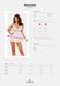 (SALE) Пеньюар і трусики Obsessive Heavenlly babydoll & thong XS/S SO8163 фото 5