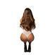 Еротичне боді з відкритим доступом Obsessive &mdash; Alissium Crotchless Teddy White SX0598 фото 2