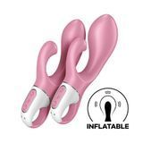Вібростимулятор-кролик Satisfyer &mdash; Air Pump Bunny 2, надувається SO8412 фото