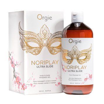 Гель для NURU-массажа Orgie &ndash; Noriplay Ultra Slide (500 мл), экстракт морских водорослей, простыня SX1528 фото