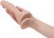 Вигнутий фалоімітатор на присосці ADDICTION &mdash; BRAD 7,5&Prime; Dildo With Balls, Beige SO5584 фото 4