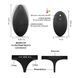 Вібратор у трусики Dorcel DISCREET VIBE M, підігрів та пульт ДК, трусики в комплекті SO6246 фото 4