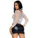 Сітчастий топ Leg Avenue &mdash; Long Sleeves T-Shirts One Size White SO9106 фото 2