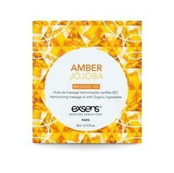 Пробник масажної олії EXSENS Amber Jojoba 3мл (термін до 01.12.2025) SO2384-R фото