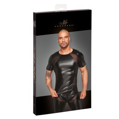 Футболка Noir Handmade H056 Men's T-shirt made of powerwetlook - S SX0085 фото