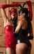 Корсет Noir Handmade F355 Red powerwetlook corset - 3XL SX2028 фото 8