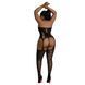 Бодістокінг Moonlight Plus Model 02 XL-XXXL Black, з доступом, імітація пояса для панчіх SO8193 фото 2