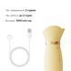 Вібратор Zalo &mdash; ROSE Vibrator Lemon Yellow з підігрівом та вакуумною стимуляцією клітора SO6681 фото 6