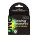 Презервативи ONE Glowing Pleasures, 3 шт, світяться в темряві (м'яте паковання!!!) SX0784-R фото 1