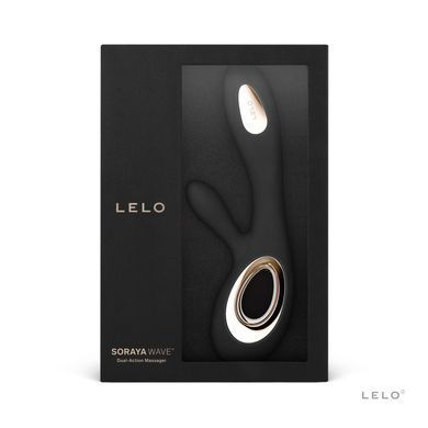 Вібратор-кролик LELO &mdash; Soraya Wave Black, манливі рухи стовбура SO8112 фото