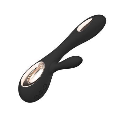 Вібратор-кролик LELO &mdash; Soraya Wave Black, манливі рухи стовбура SO8112 фото
