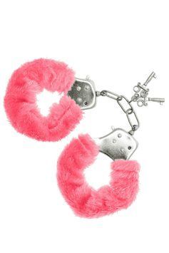 Наручники S Pleasures Furry Cuffs Pink (м'ята упаковка!!!) SX1600-R фото