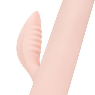 Вібратор-кролик Good Vibes Only &mdash; SHAI Thrusting Vibrator Soft Silicone - Pink SX3073 фото
