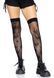 Панчохи з малюнком Leg Avenue 420 Net thigh highs Black SO9159 фото 1