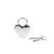 Замочек Liebe Seele Heart Shape Padlock Silver (2 шт) SX1679 фото 2