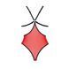Напівпрозоре боді з мереживом Passion &mdash; Peonia Body Red SO8460 фото 4