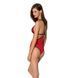 Напівпрозоре боді з мереживом Passion &mdash; Peonia Body Red SO8460 фото 2