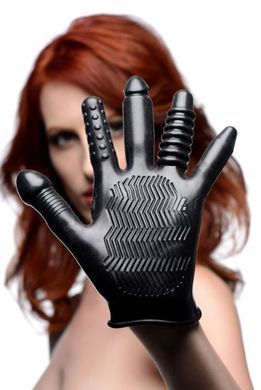 Рукавичка з різними текстурами Master Series Pleasure Poker Textured Glove (м'ята упаковка!!!) SX1183-R фото