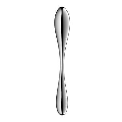 Металевий дилдо Satisfyer Star Force 3, двосторонній, можна нагрівати та охолоджувати, дуже важкий SX3258 фото