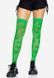 Панчохи з малюнком Leg Avenue 420 Net thigh highs Green SO9160 фото 1