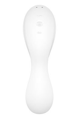 Вакуумний смарт-стимулятор із вібрацією Satisfyer Curvy Trinity 5 (White) (м'ята упаковка!!!) SO6725-R фото