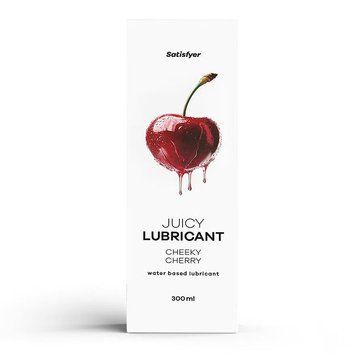 Змазка Satisfyer Juicy Lubricant &mdash; Cheeky Cherry (300 мл) Вишня SX2728 фото