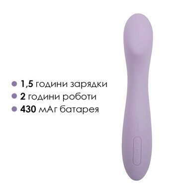 Вібратор Svakom &mdash; Amy 2 Pastel Lilac для точки G з інтелектуальним режимом  SO8770 фото