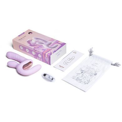 Смарт-пульсатор Magic Motion Magic Duet Purple, подвійний, 10 режимів пульсації, 10 режимів вібрації SX4293 фото