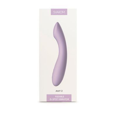 Вібратор Svakom &mdash; Amy 2 Pastel Lilac для точки G з інтелектуальним режимом  SO8770 фото
