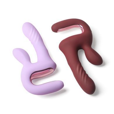 Смарт-пульсатор Magic Motion Magic Duet Purple, подвійний, 10 режимів пульсації, 10 режимів вібрації SX4293 фото