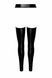 Легінси з відкритими стегнами Noir Handmade F323 Rebel wetlook chaps - 3XL SX0374 фото 8