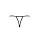 Трусики мереживні з доступом Passion Exclusive VIOLANTE THONG L/XL, black PS24301 фото 6