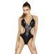 Боді монокіні під латекс Passion JEAN BODY L/XL, black EL11901 фото 1
