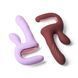 Смарт-пульсатор Magic Motion Magic Duet Purple, подвійний, 10 режимів пульсації, 10 режимів вібрації SX4293 фото 13