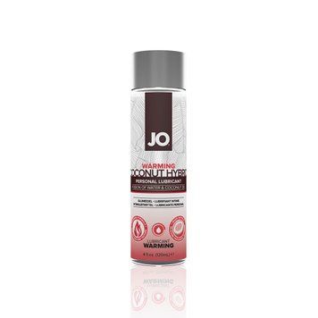 Зігрівальна крем-змазка JO &mdash; Coconut Hybrid Warming (120 мл) З кокосовою олією SO1697 фото