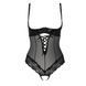 Боді з відкритим верхом Passion Exclusive &mdash; North Body Black PS24001 фото 3