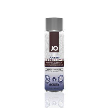 Охолоджувальна крем-змазка JO &mdash; Coconut Hybrid Cooling (120 мл) Ефект поколювання SO1698 фото