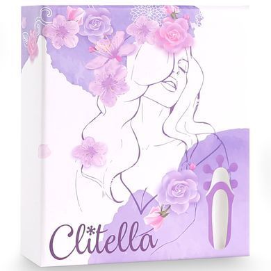 Стимулятор з імітацією оральних пестощів FeelzToys - Clitella Oral Clitoral Stimulator Purple SO5066 фото