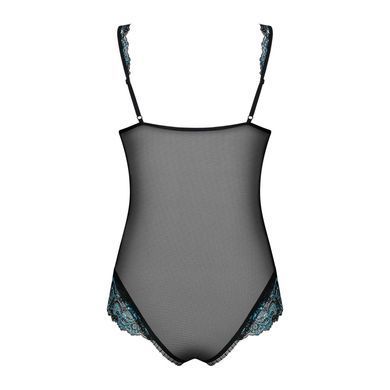 Розпродаж!!! Сітчасте боді з відкритим доступом Obsessive &mdash; Amanta Teddy Black SO7199 фото
