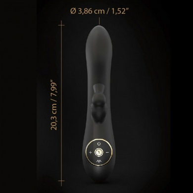 Вакуумний вібростимулятор-кролик Dorcel &mdash; Divine Rabbit з 10 режимами вібрації та 3 режимами вакууму SO3818 фото