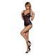 Розпродаж!!! Сітчасте боді з відкритим доступом Obsessive &mdash; Amanta Teddy Black SO7199 фото 3