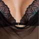 Сітчасте боді з мереживом Passion &mdash; Deliena Body Black SO8415 фото 3