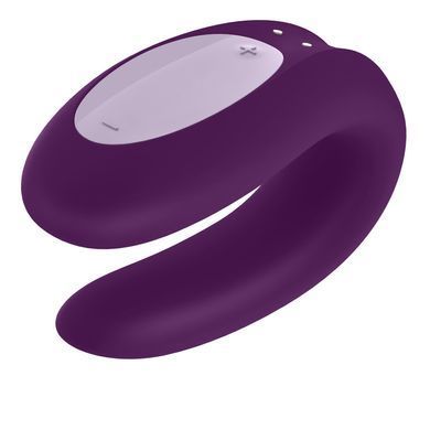 Смарт-вібратор для пар Satisfyer Double Joy Violet (м'ята упаковка!!!) SO3899-R фото