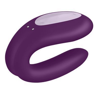 Смарт-вібратор для пар Satisfyer Double Joy Violet (м'ята упаковка!!!) SO3899-R фото
