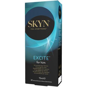Стимулювальний гель для пеніса SKYN Excite for him 15 мл SX2404 фото