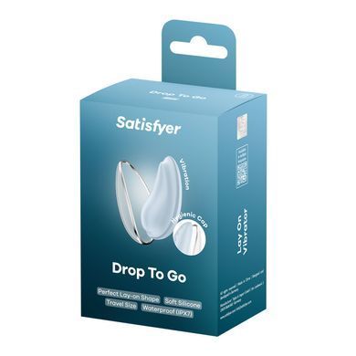 Вібратор Satisfyer Drop To Go Blue SX3835 фото