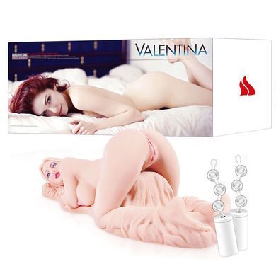Мастурбатор Kokos Valentina 2WayPlus с вибрацией и массажем (мятая упаковка!!!) SO1269-R фото