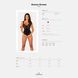 Розпродаж!!! Мереживне боді з відкритим доступом Obsessive &mdash; Donna Dream Crotchless Teddy Black SO8634 фото 7